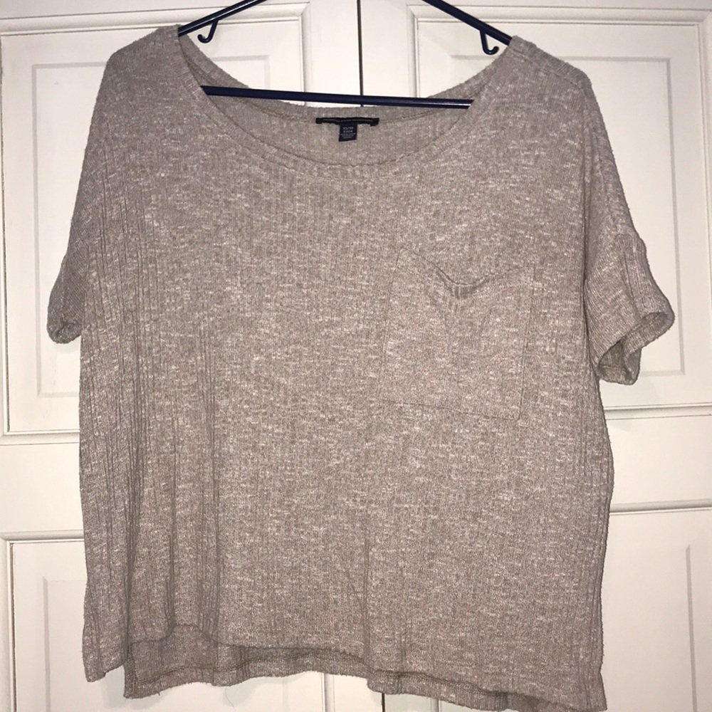 American eagle tan top